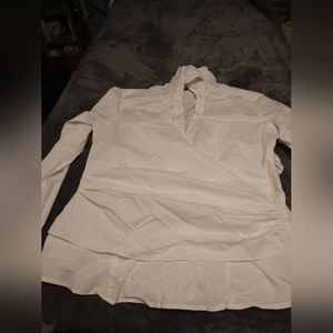 White dress blouse